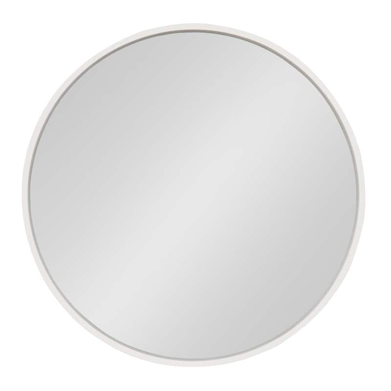 Kate and Laurel Travis 25.6" Round Accent Wall Mirror