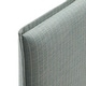 preview thumbnail 43 of 52, Camille Upholstered Striped Linen Blend Headboard