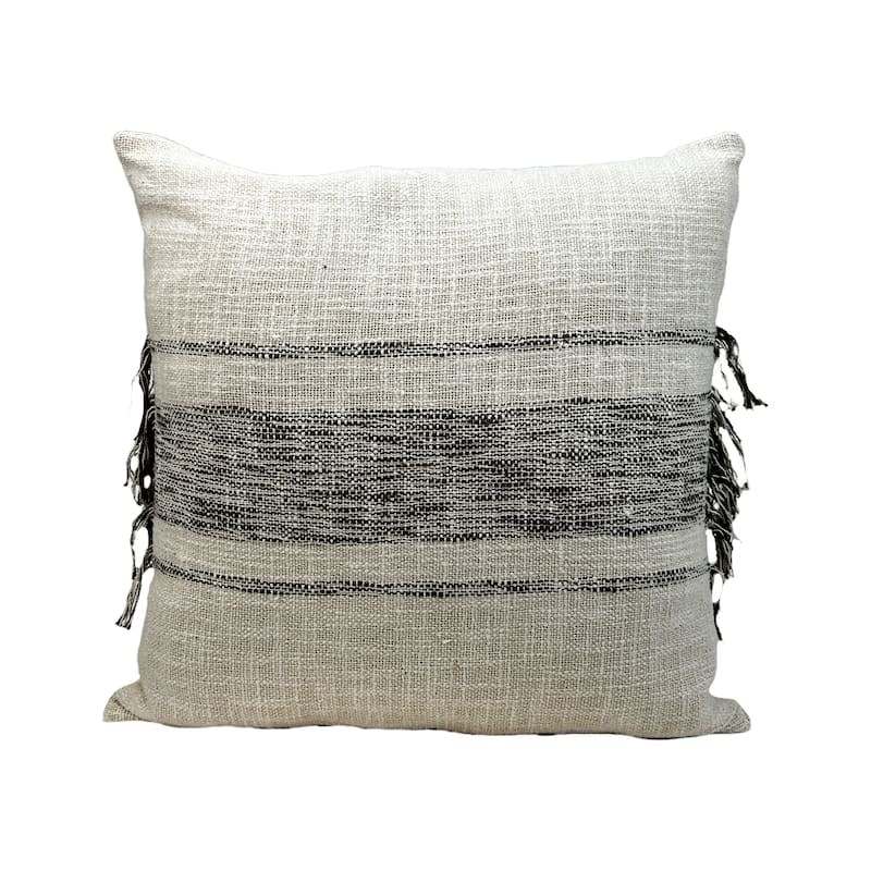 JoJo Fletcher Set of 2 20" x 20" Cotton Decorative Pillow Covers