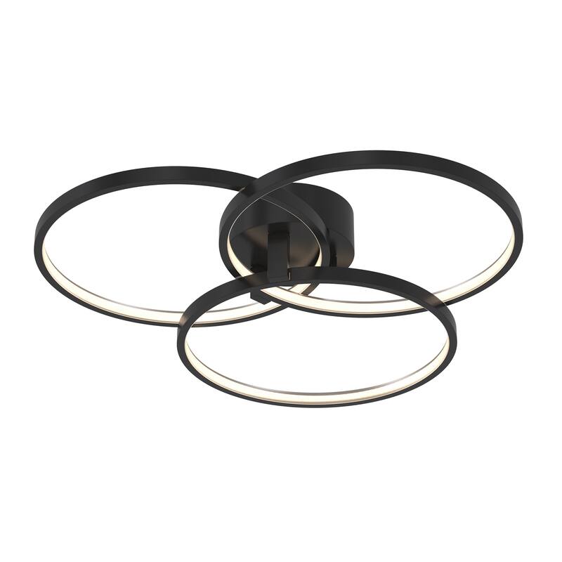Orion Flushmount LED 33W 1250Lm 120V - Black