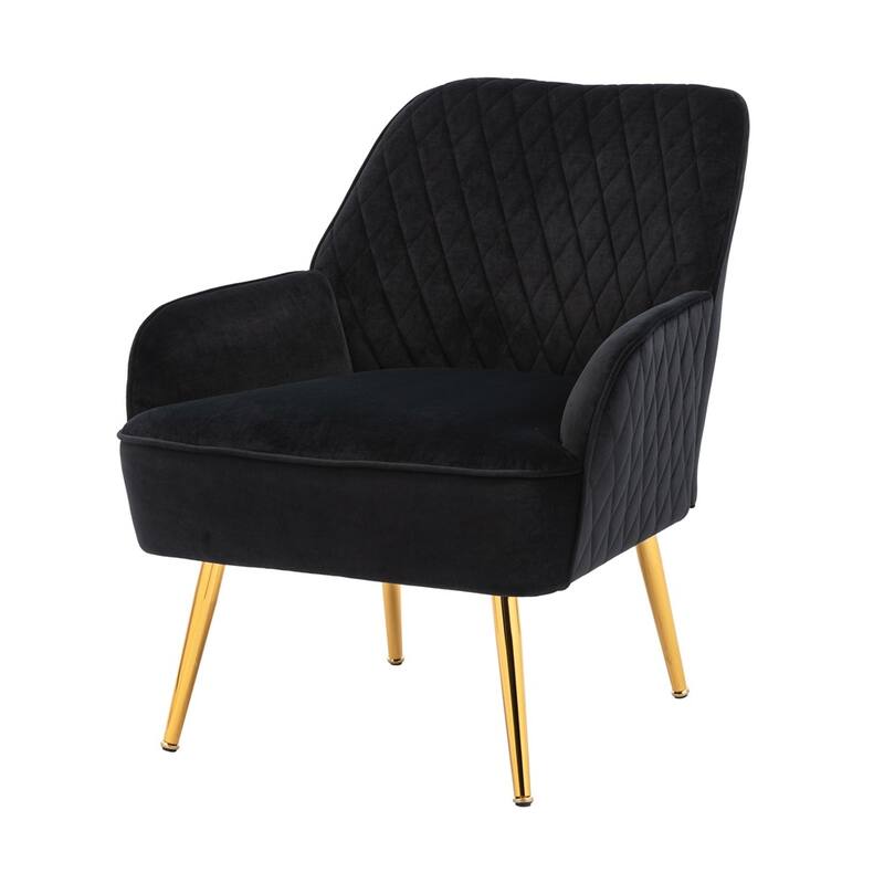 Moda Furnishings Deangelo Mid-century Accent Chair