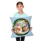 preview thumbnail 3 of 2, Nickelodeon Paw Patrol Festive Fun 18 Inch Throw Pillow