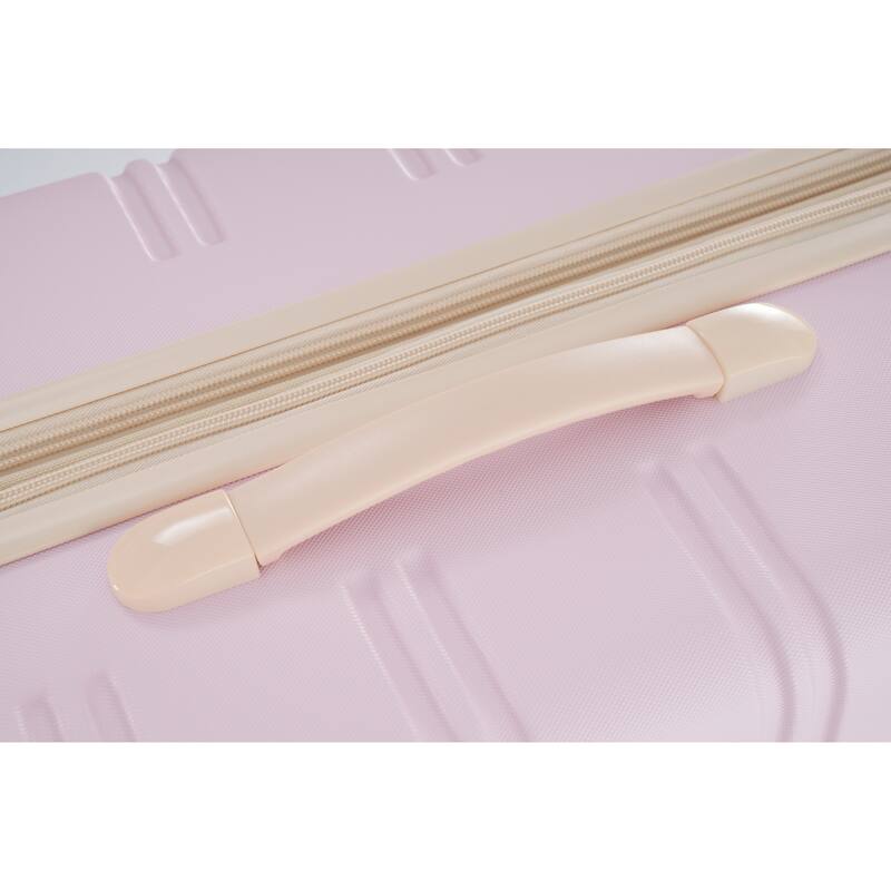 3-Piece Modern Luggage Sets, Expandable Hard-Shell Luggage with Zippered Compartment and TSA Lock, for Boarding Travel