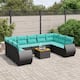 Option Black-2x corner + 5x middle + table