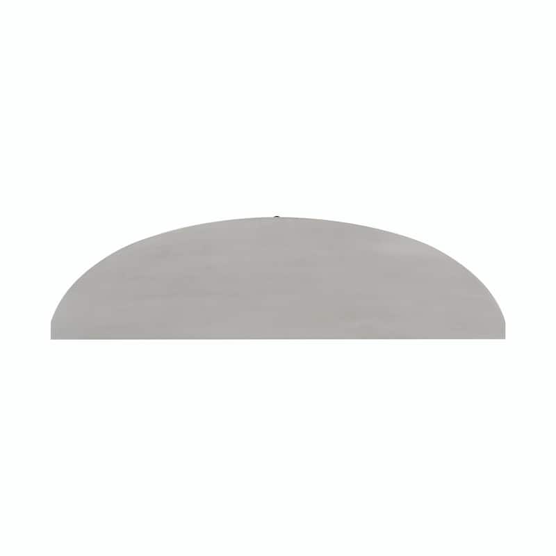 51'' Width Console Table with Vertical Stripe Drawer Fronts