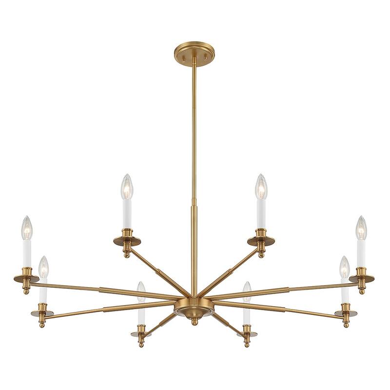 Savoy House 1-4412-8 Jasmine 8 Light 42" Wide Taper Candle Style