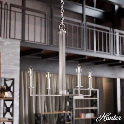 Hunter Bearden Chandelier - Entry, Dining Room, Kitchen Island - Transitional, Industrial, Contemporary, Candle