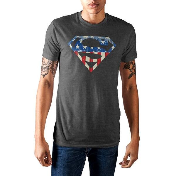 Dc Comics Superman Shirt American Flag Logo Mask Men S T Shirt Overstock 21162354 Deviantart is the world's largest online social community for artists and art diecut vinyl superman logo decal 3m sticker comic colored. dc comics superman shirt american flag logo mask men s t shirt