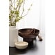 preview thumbnail 12 of 30, Kate and Laurel Rooks Ribbed Metal Bowl