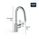 preview thumbnail 2 of 11, Grohe Concetto 1.75 GPM Single Hole Pull Down Bar Faucet