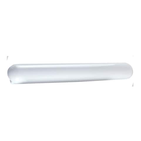 Stratus 39-inch Gloss White LED Vanity, White Shade
