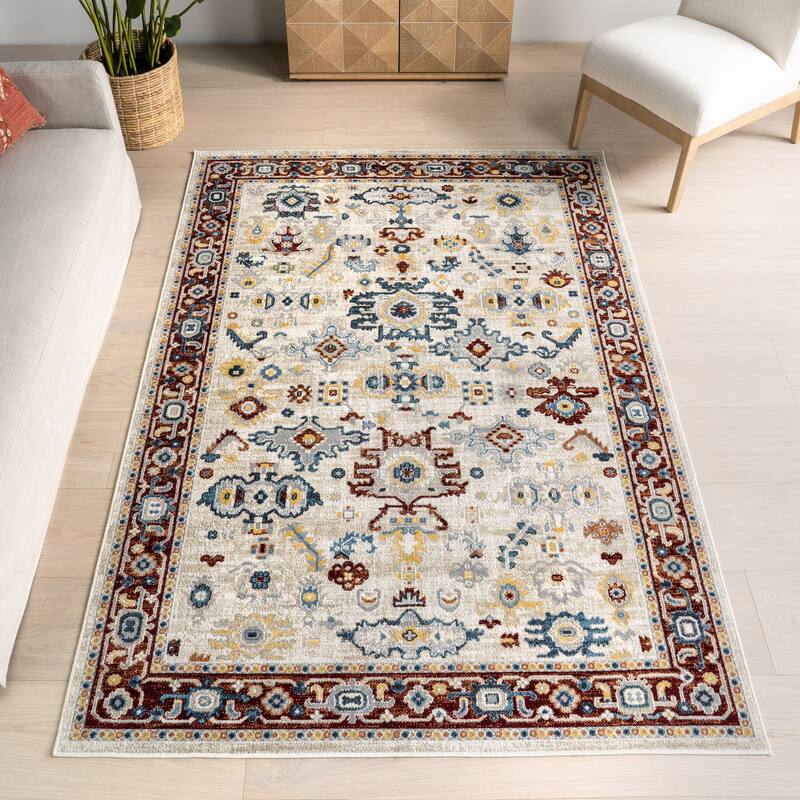 Nuloom Isabella Checkered Machine Washable Area Rug - 10' x 14' - Multicolor - Rectangle