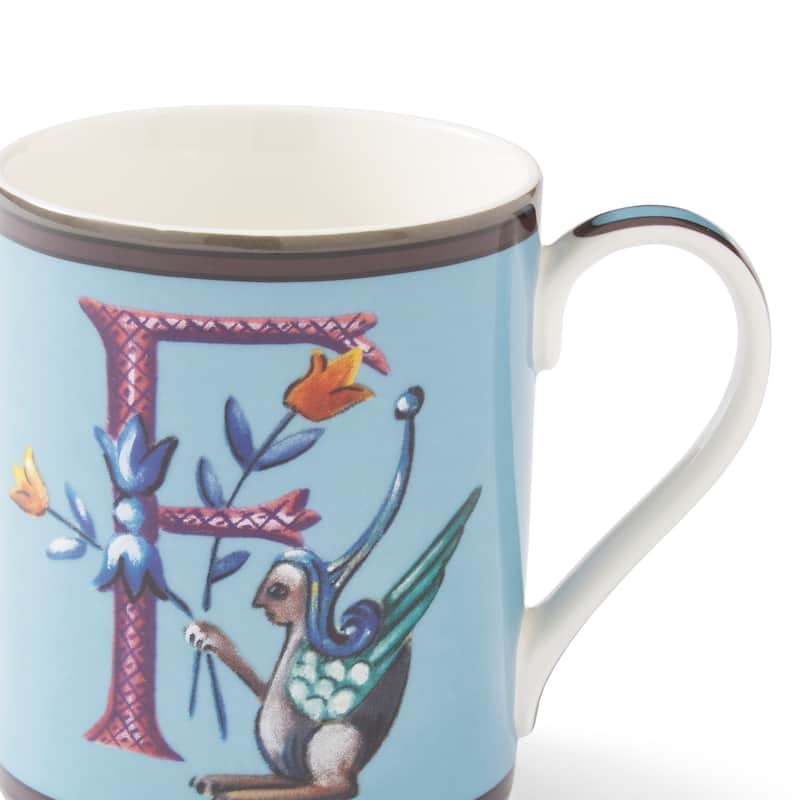 Kit Kemp for Spode for Spode Alphabet 12 Ounce Mug