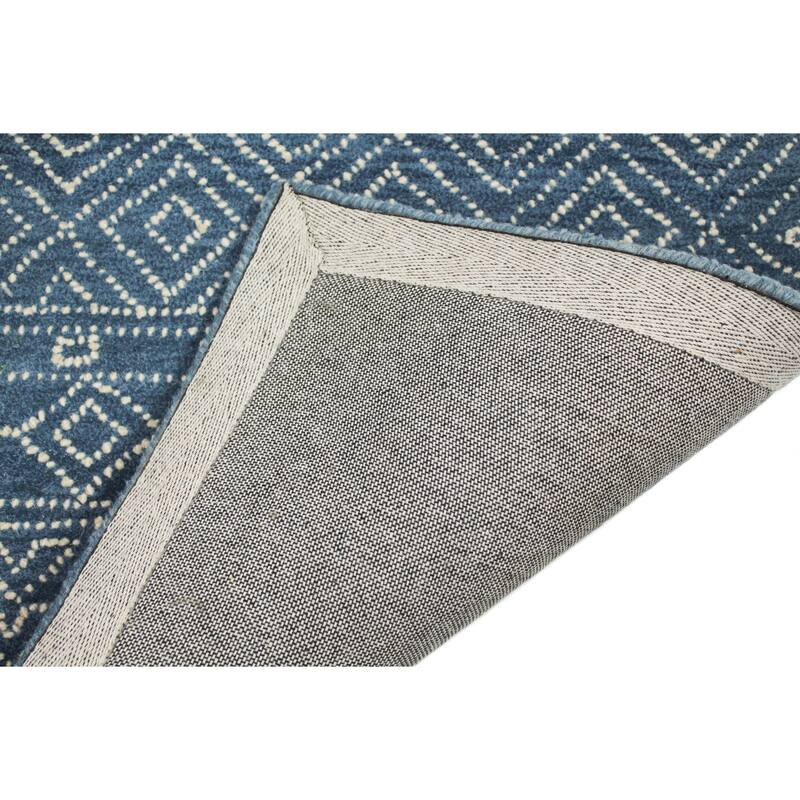 Bashian Ephraim Azure Transitional Area Rug