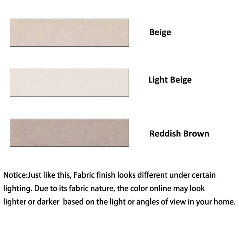 Natural Beige Rectangular Bar Table Coffee Table with Wood Legs, Upholstered Chairs Cross Back Chairs Rustic Dining Set