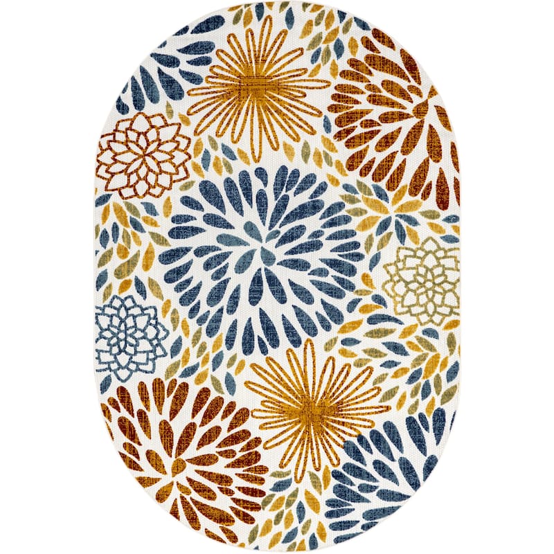 Nuloom Ronda Bold Floral Indoor/Outdoor Area Rug