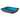 Eden Bath Rectangular Turquoise Glass Vessel Sink with Black Exterior