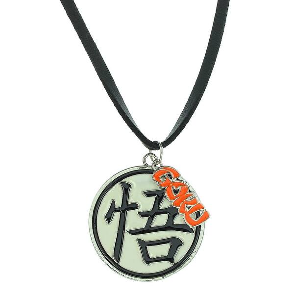 Shop Dragon Ball Z Anime Goku S Kanji Symbol Pendant Leather