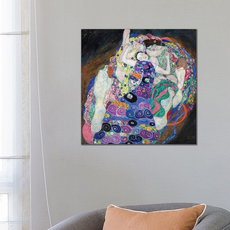 iCanvas "The Virgin, 1913" by Gustav Klimt Canvas Print - 26x26x1.5