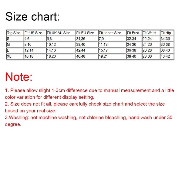 24th And Ocean Swimwear Size Chart
