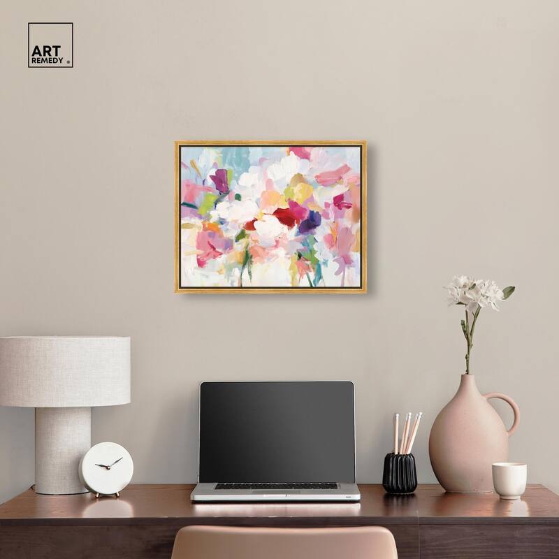 Saturated Colors II Canvas by Art Remedy