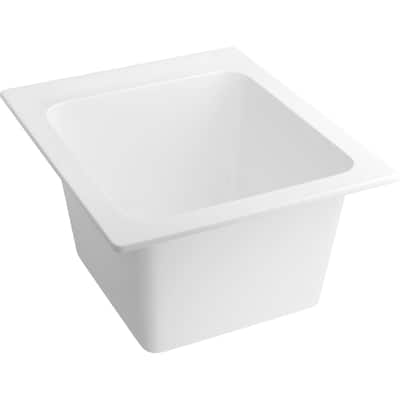 PROFLO PFLT1720D 20" Drop In Single Basin SMC Laundry Sink