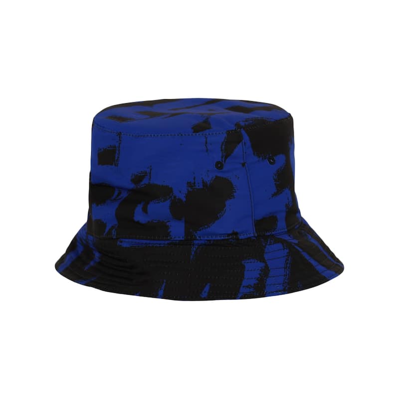 Alexander McQueen Graffiti Logo Print Bucket Hat - S