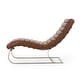 preview thumbnail 3 of 16, Pearsall Channel Stitch Chaise Lounge by Christopher Knight Home