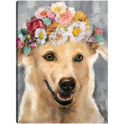 Flower Power VI By Studio Arts Canvas Art Print