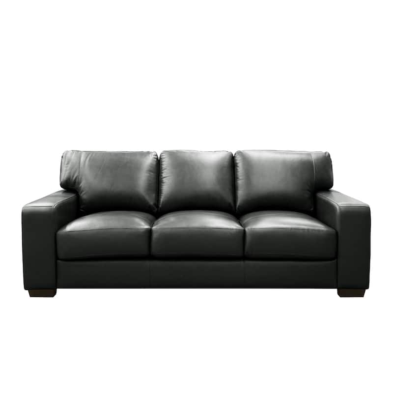Bordeaux Leather Match Sofa, Loveseat, Armchair and Ottoman