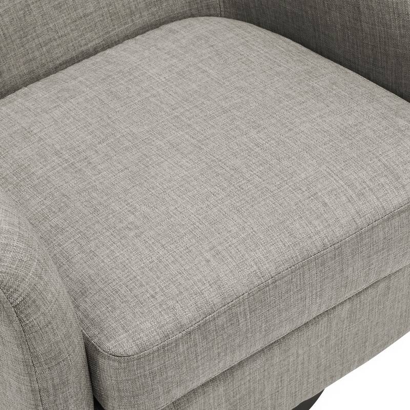 Modern 360°Swivel Accent Chairs Barrel Armchairs