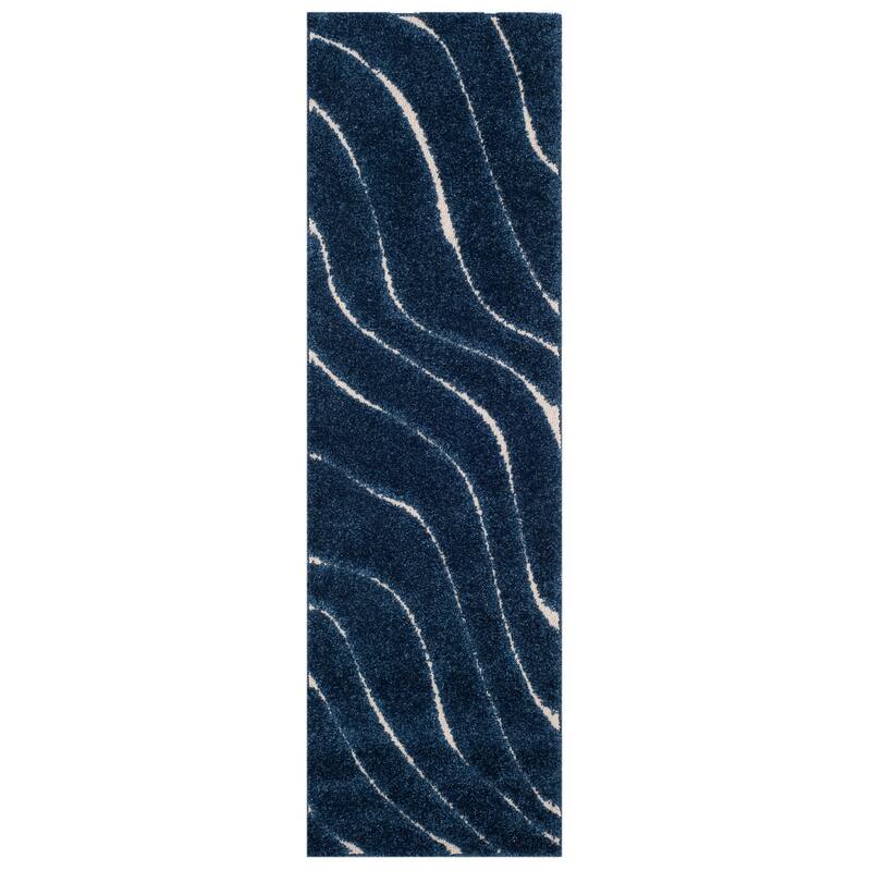 SAFAVIEH Florida Shag Hervor Soft Serene Waves 1.2-inch Thick Rug
