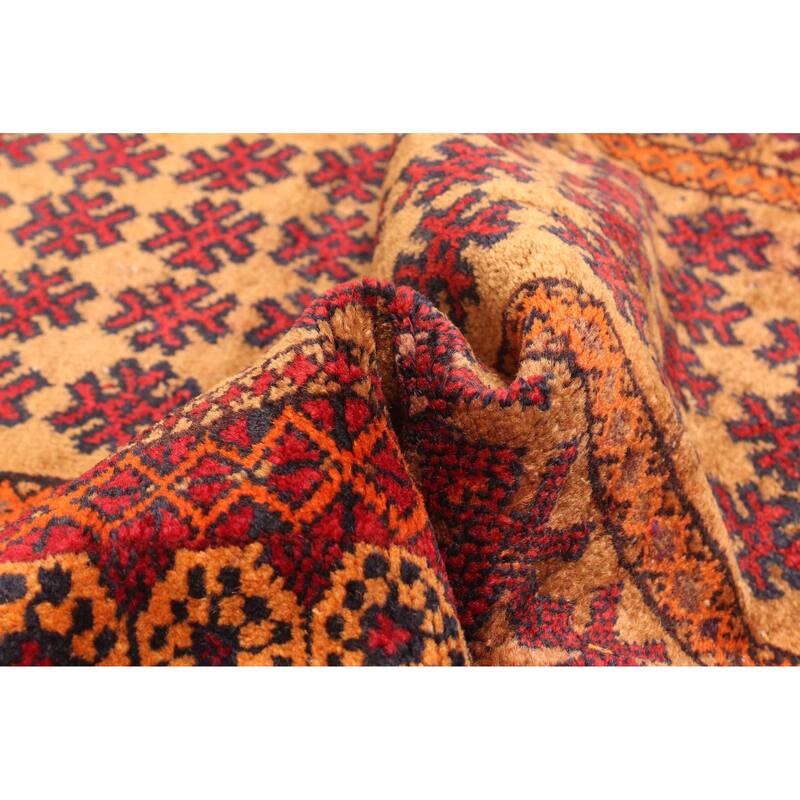 ECARPETGALLERY Hand-knotted Teimani Brown Wool Rug - 2'10 x 5'4