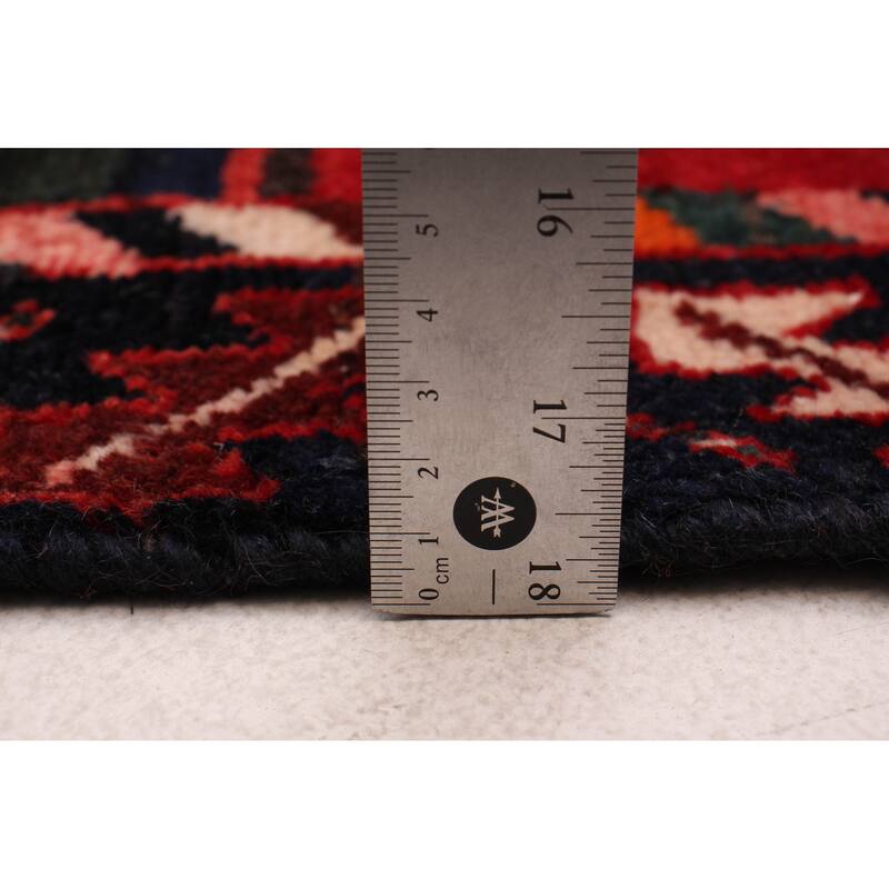 ECARPETGALLERY Hand-knotted Anadol Red Wool Rug - 3'4 x 9'10