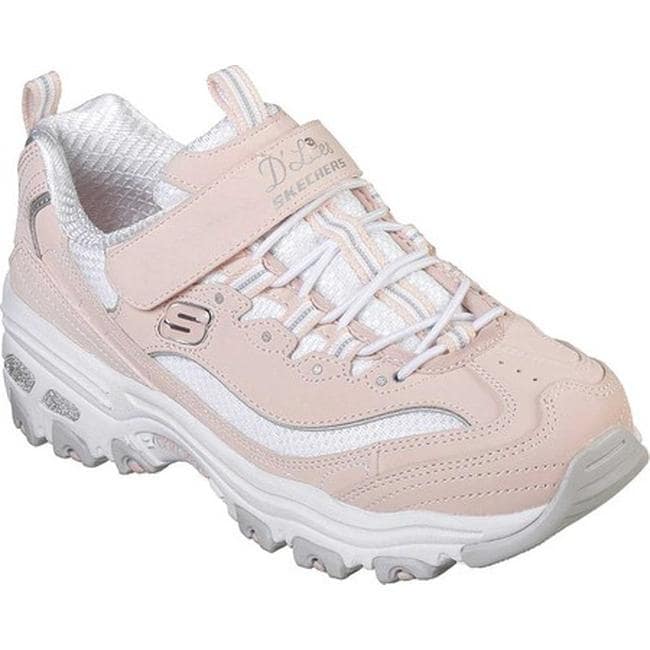 skechers d lites pink