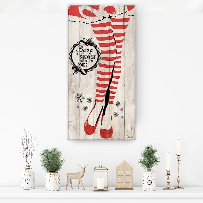 Ready2HangArt 'Snow Place' Holiday Canvas Wall Art by Olivia Rose
