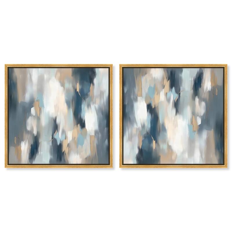 The Kiss Canvas by Art Remedy - 16" x 24" - Silver