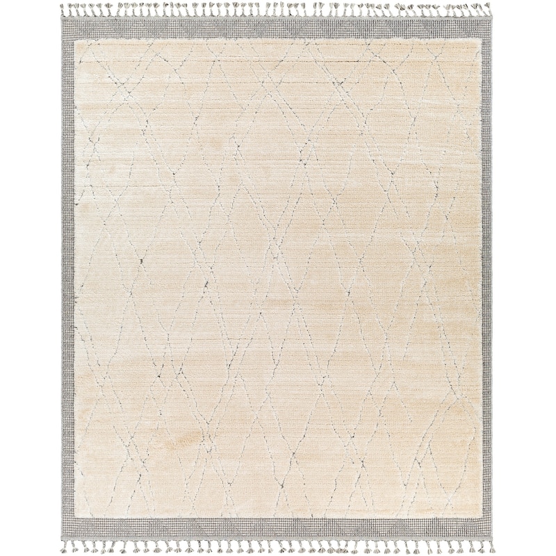 Livabliss Sousse Scandi Farmhouse Solid Area Rug