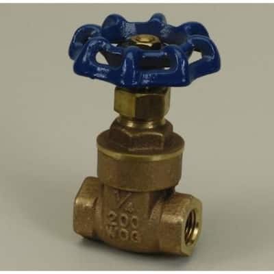 PROFLO 1-1/4" Non Rising Stem Gate Valve - Not for Potable Water Use