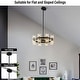 preview thumbnail 41 of 55, KAYLA Modern Chandelier with K9 Crystal