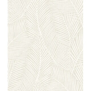 Seabrook Designs Pampas Palm Non-Woven Unpasted Wallpaper - Bed Bath ...