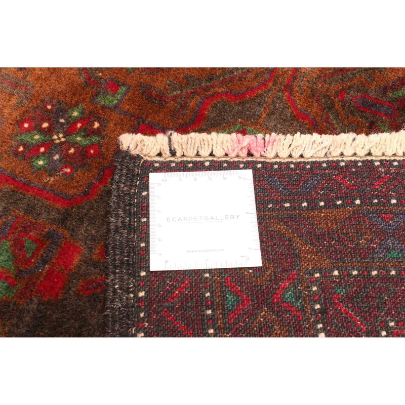 ECARPETGALLERY Hand-knotted Teimani Dark Grey Wool Rug - 3'8 x 5'11