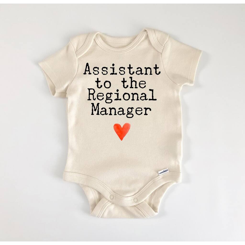 Office Regional Manager Coworker - Baby Boy Girl Clothes Infant Bodysuit Funny Cute Newborn