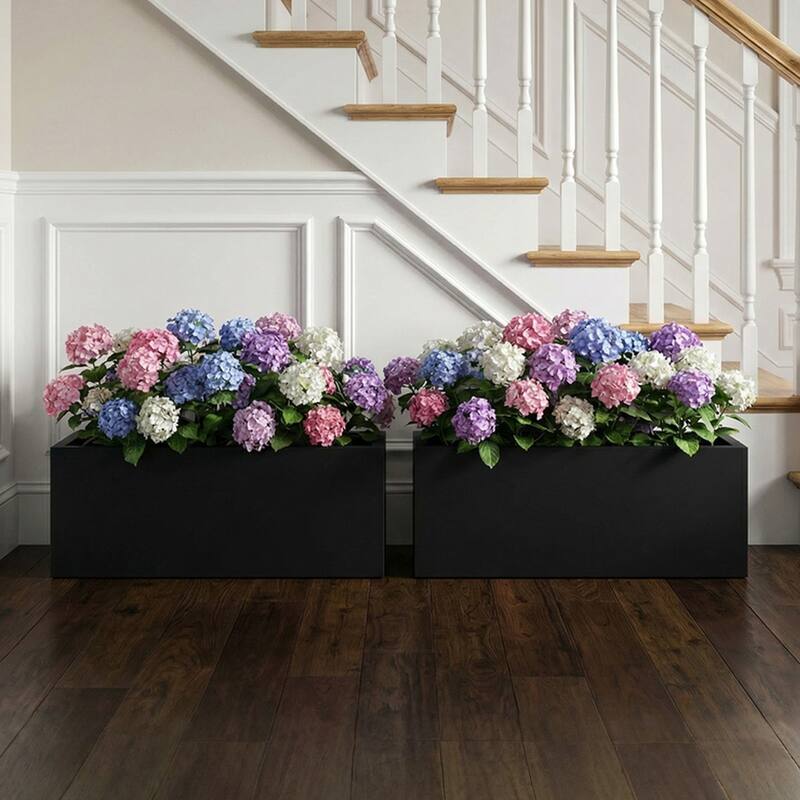 Metal Planters for Outdoor Plants Planter Box