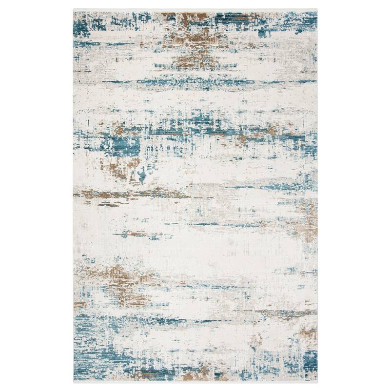 SAFAVIEH Eclipse Eglina Vintage Boho Abstract Viscose Rug with