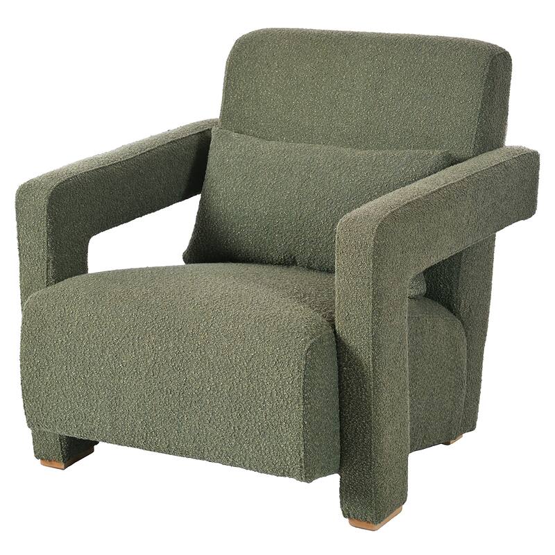 Dawson Modern Boucle Accent Chair by Christopher Knight Home