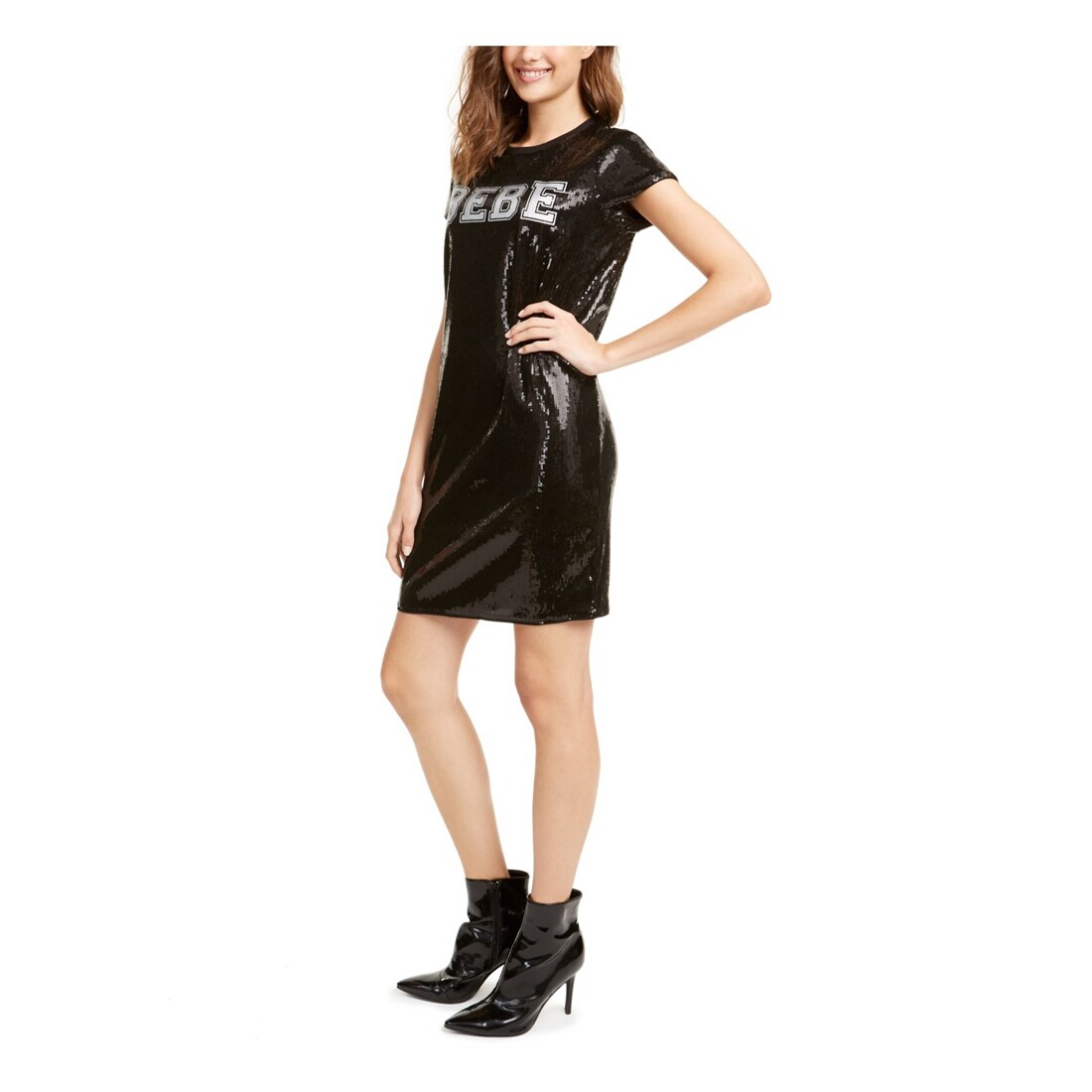 bebe t shirt dress