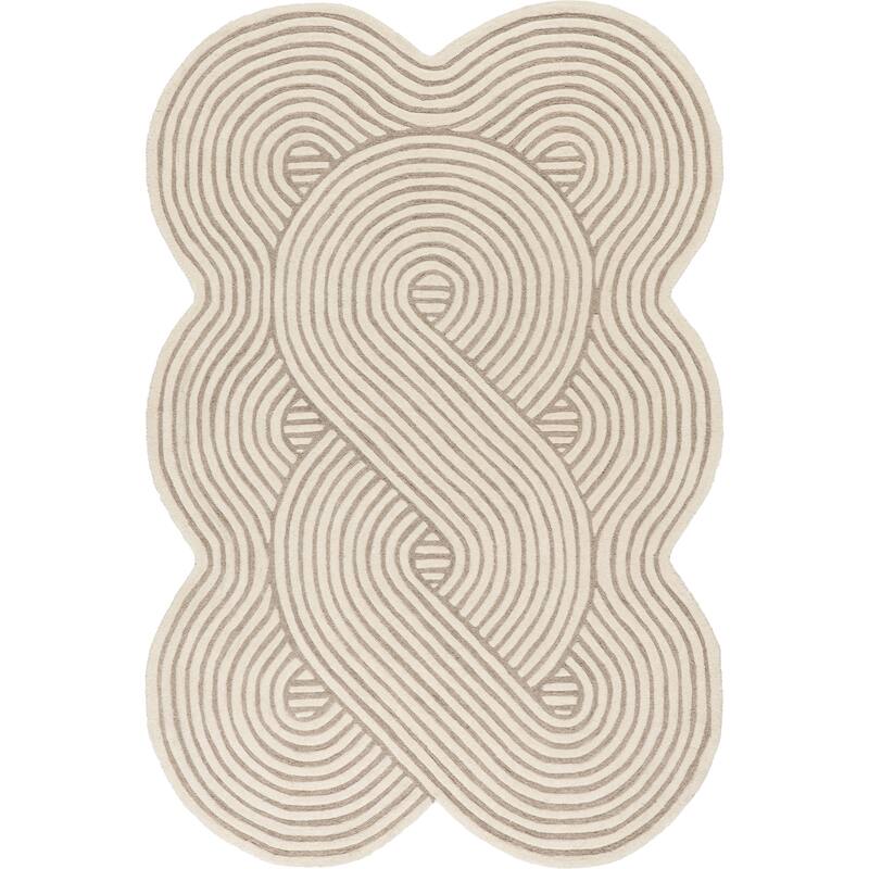 Nuloom Aubreeanna Geometric Wool Area Rug