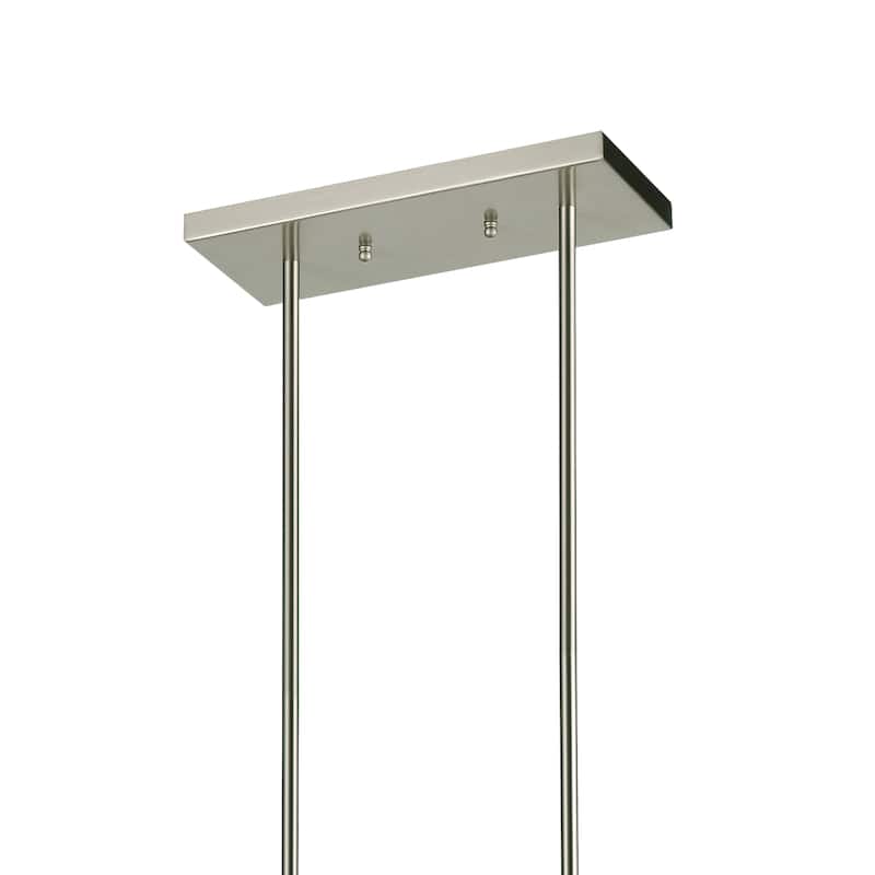 Williamsport 37-inch Wide 5-Light Linear Chandelier in Oil Rubbed Bronze