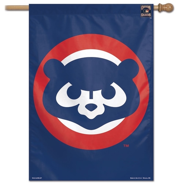 Chicago Cubs Cooperstown 28" x 40" Vertical Flag